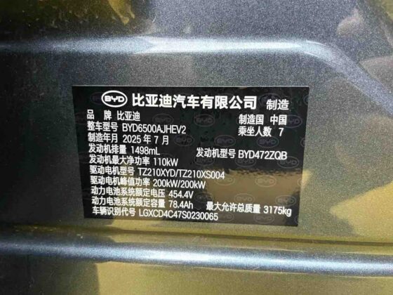 BYD TANG L